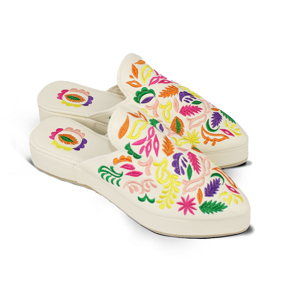 Babouche Femme en cuir