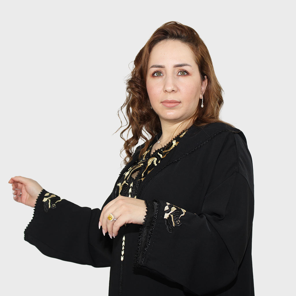 Djellaba Mina black
