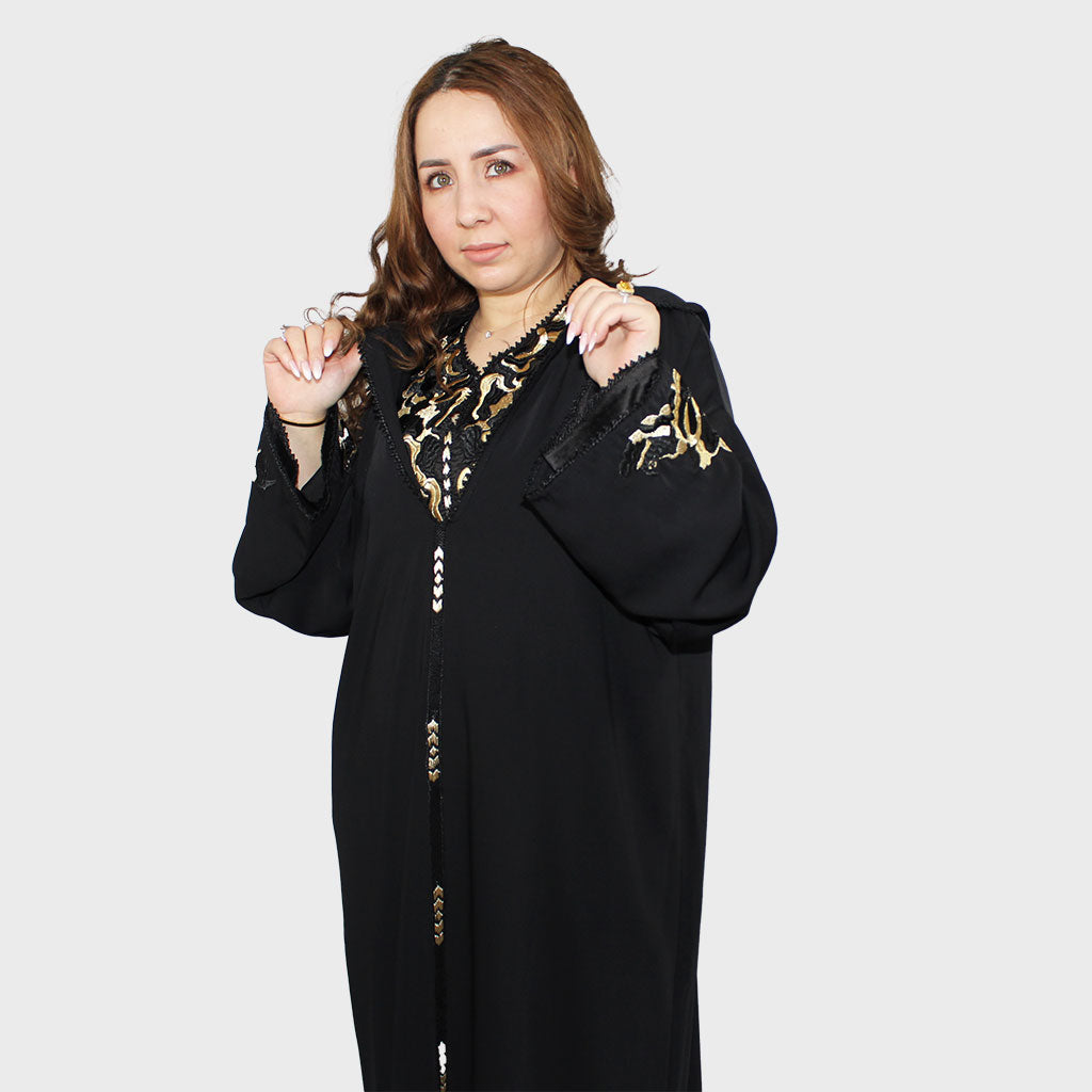 Djellaba Mina black