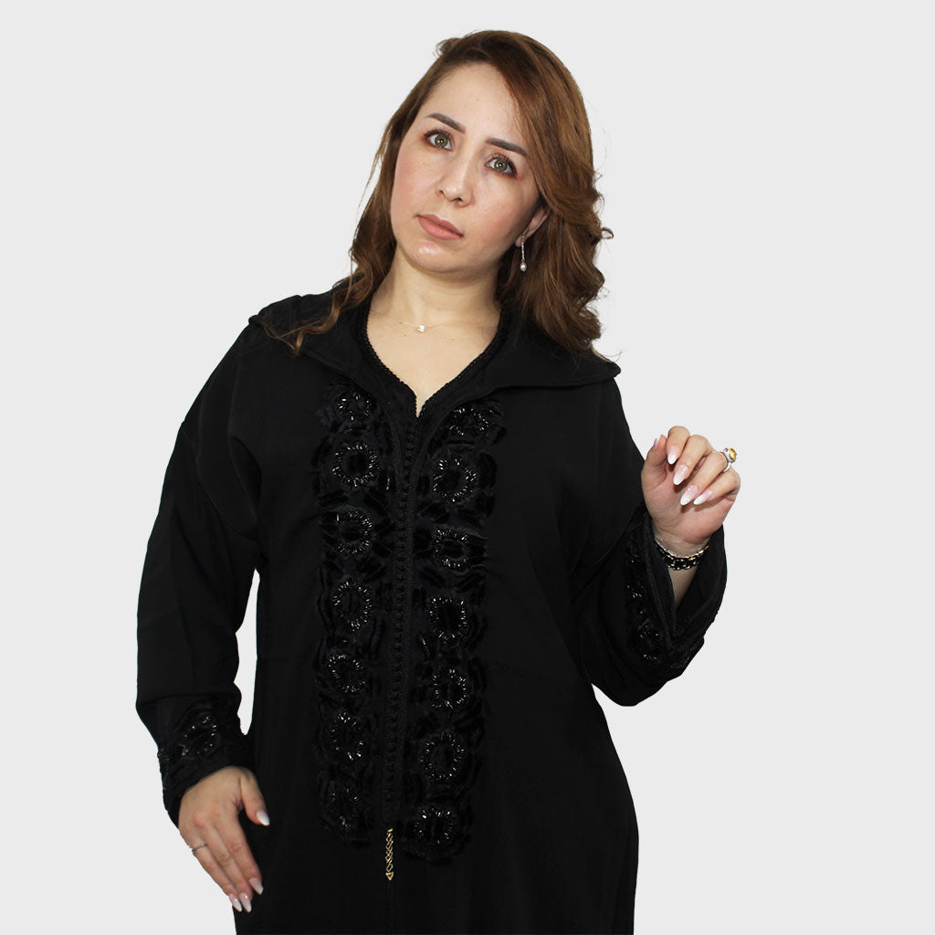 Djellaba Daliya black