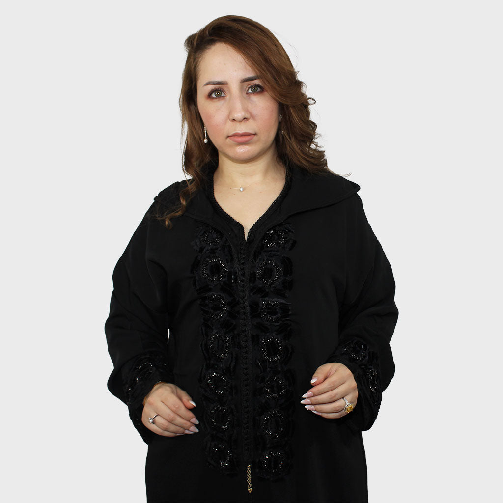 Djellaba Daliya black