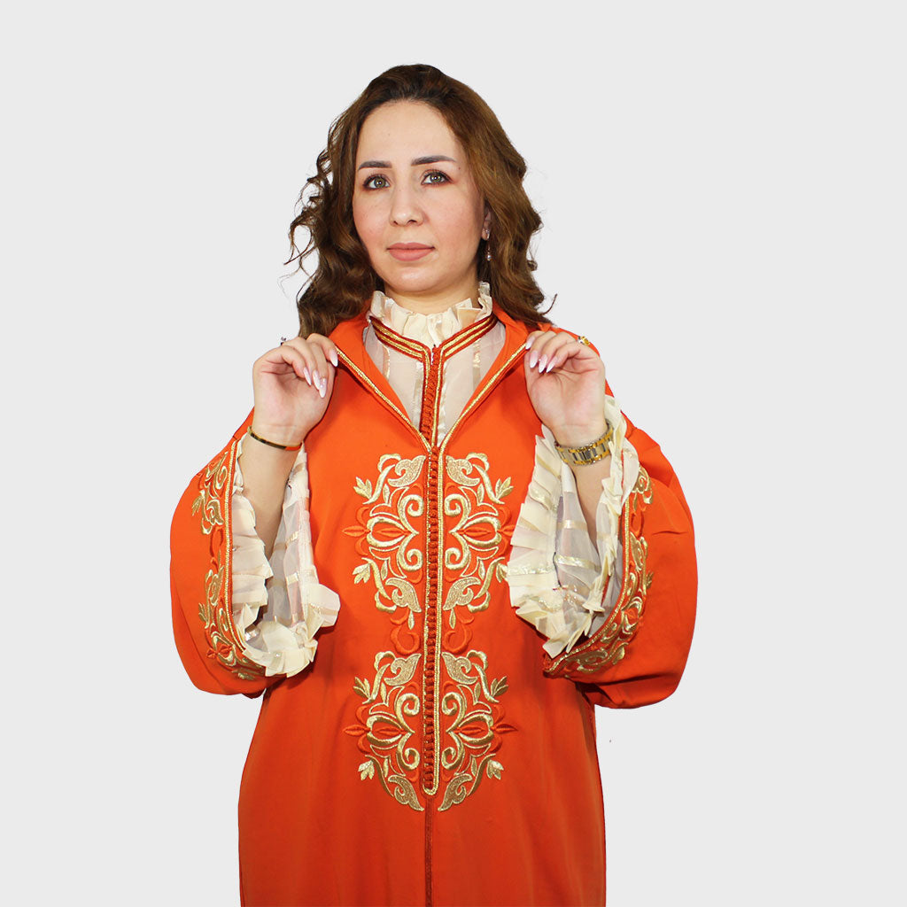 Djellaba orange