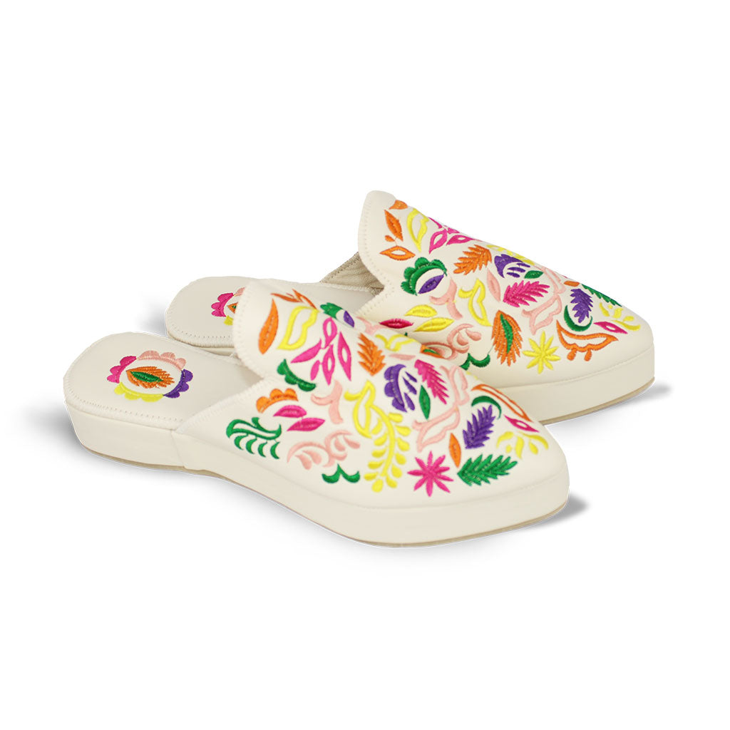 Babouche Femme en cuir