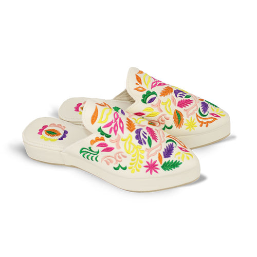 Babouche Femme en cuir