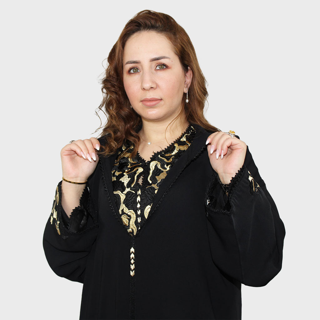 Djellaba Mina black