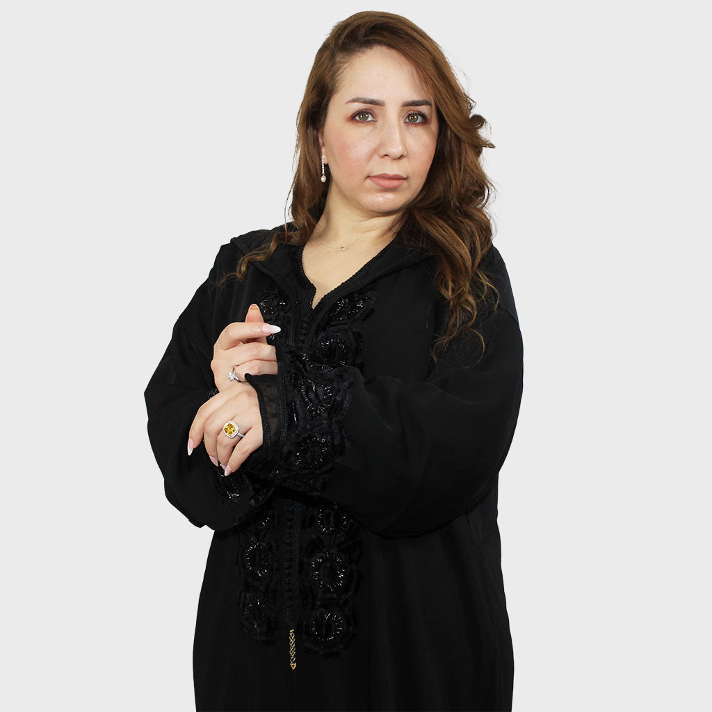 Djellaba Daliya black