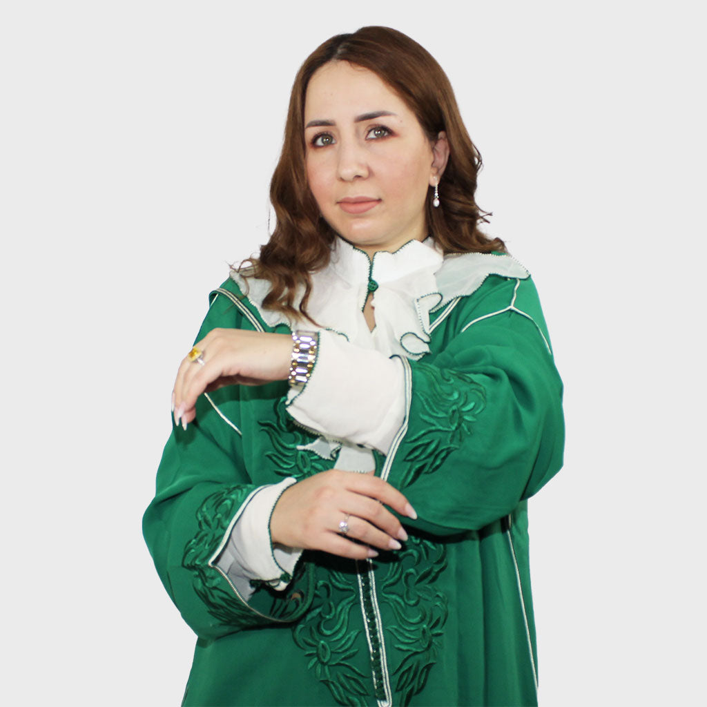 Djellaba Malak green