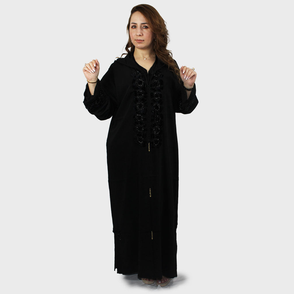 Djellaba Daliya black