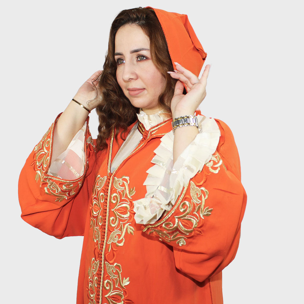 Djellaba orange
