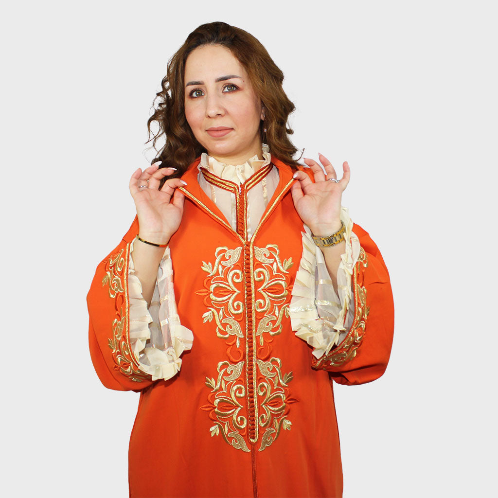 Djellaba orange